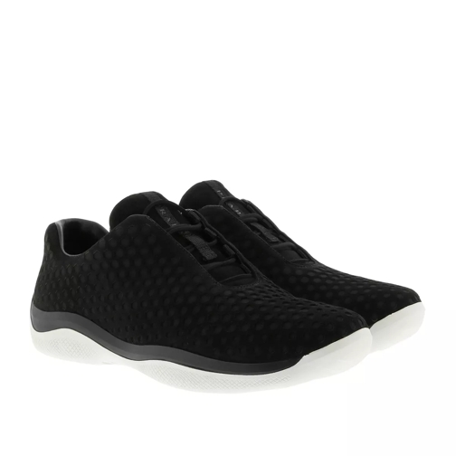 Prada Calzature Donna Camoscio Sneaker Black Slip-On Sneaker