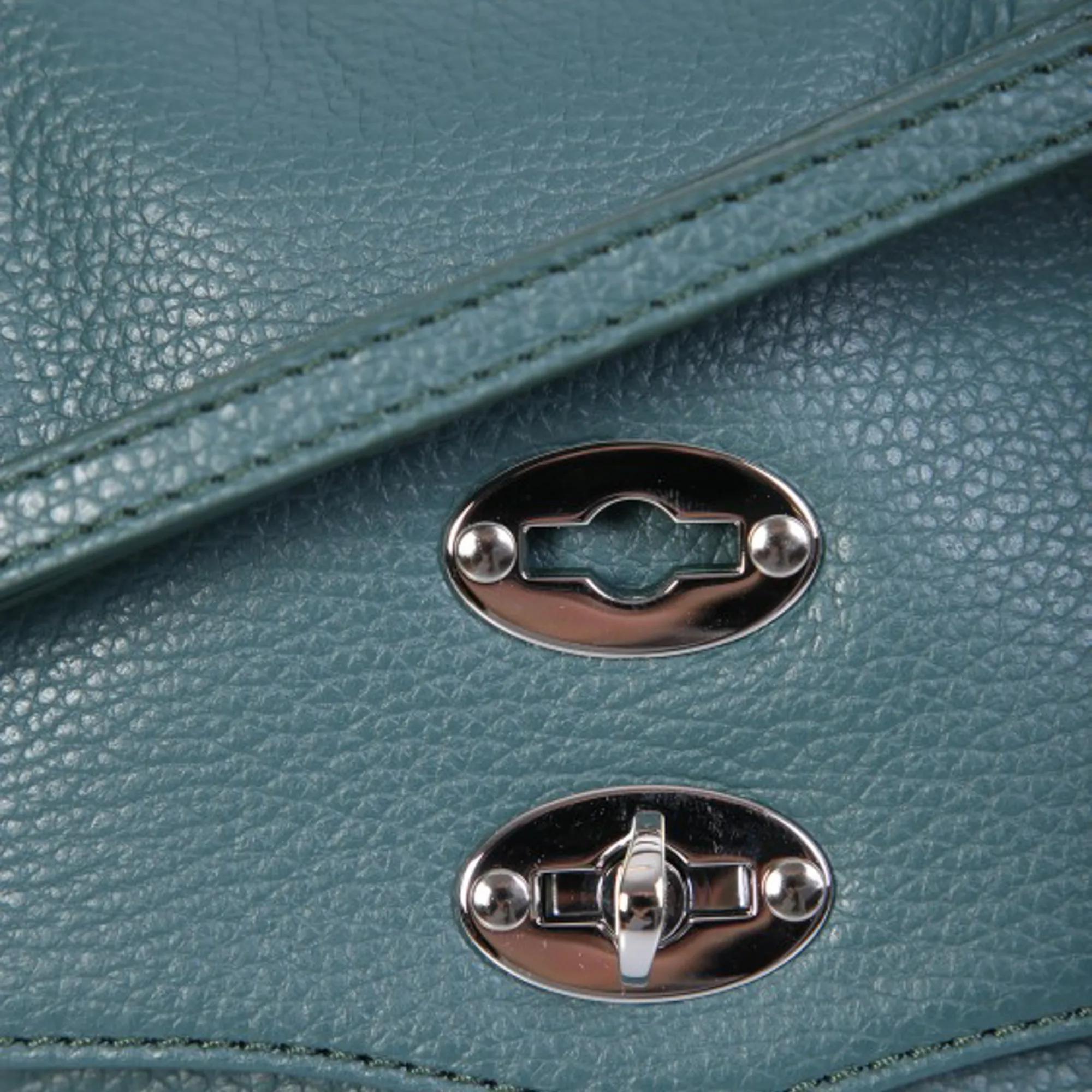 Zanellato Shoppers Postina Daily Baby Acca Green Bag in blauw
