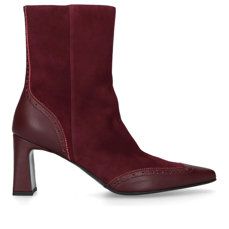 Henry Stevens Bottes Chelsea Stiefeletten Madison ZB70 bordeaux