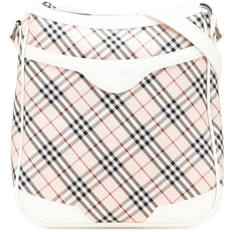 Burberry Sac à bandoulière Nova Check Canvas Crossbody braun