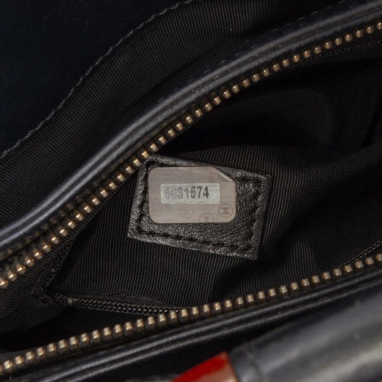 Thumbnail - Chanel Shopper - CC Lambskin Tortoise Top Handle Tote - Gr. unisize - in Schwarz - für Damen