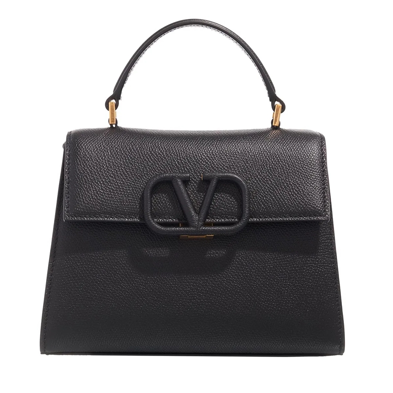 Valentino Garavani Satchel Small Top Handle Bag Nero