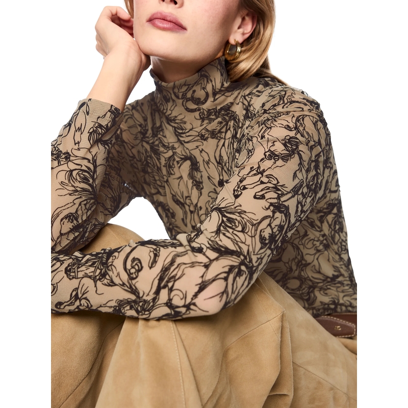Marc Cain Longsleeve T-Shirt tannin(Image 7)
