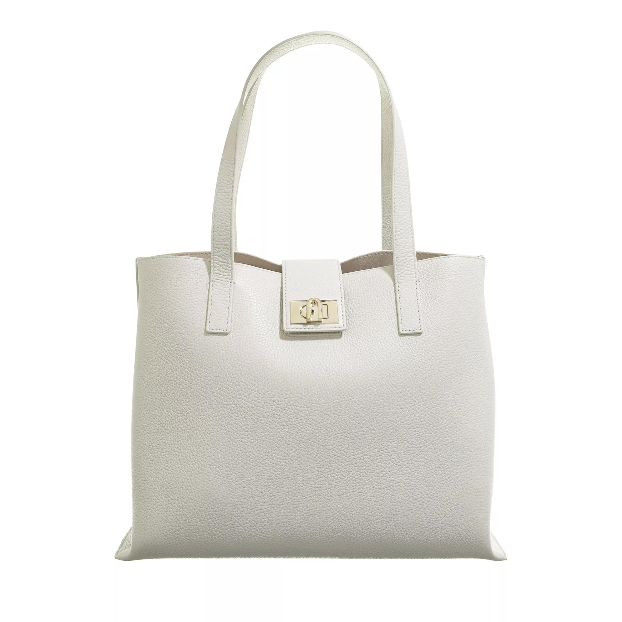 Furla Shopper - Furla 1927 L Tote 36 Soft - Gr. unisize - in Creme - für Damen