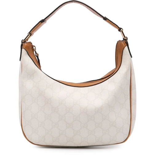Gucci Fourre-tout 2016-2024 GG Supreme Pop Handbag weiß