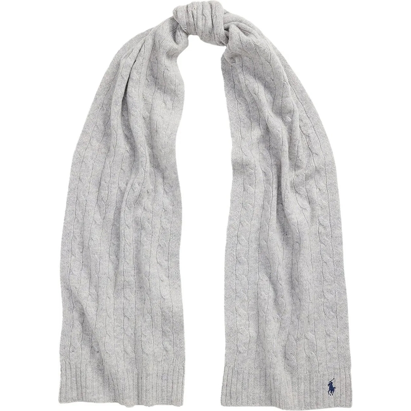 Ralph Lauren Wollen Sjaal Sjaal wol grau