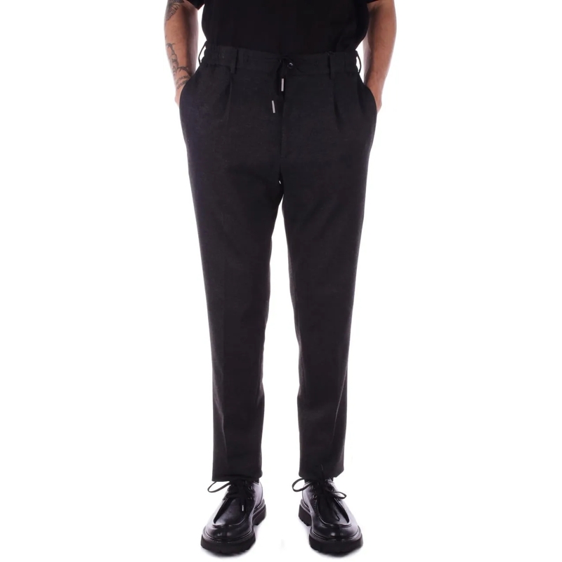 Tagliatore Freizeithose Trousers Grigio Antracite grau