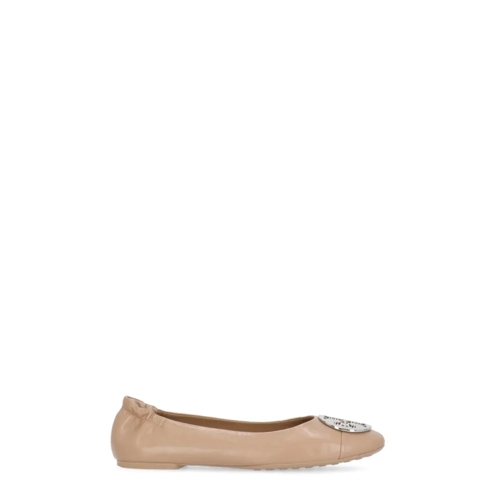 Tory Burch Pink Leather Ballerinas Pink Ballerina