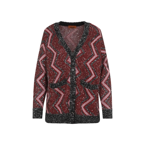 Missoni Vest Red Maxi Cardigan Red