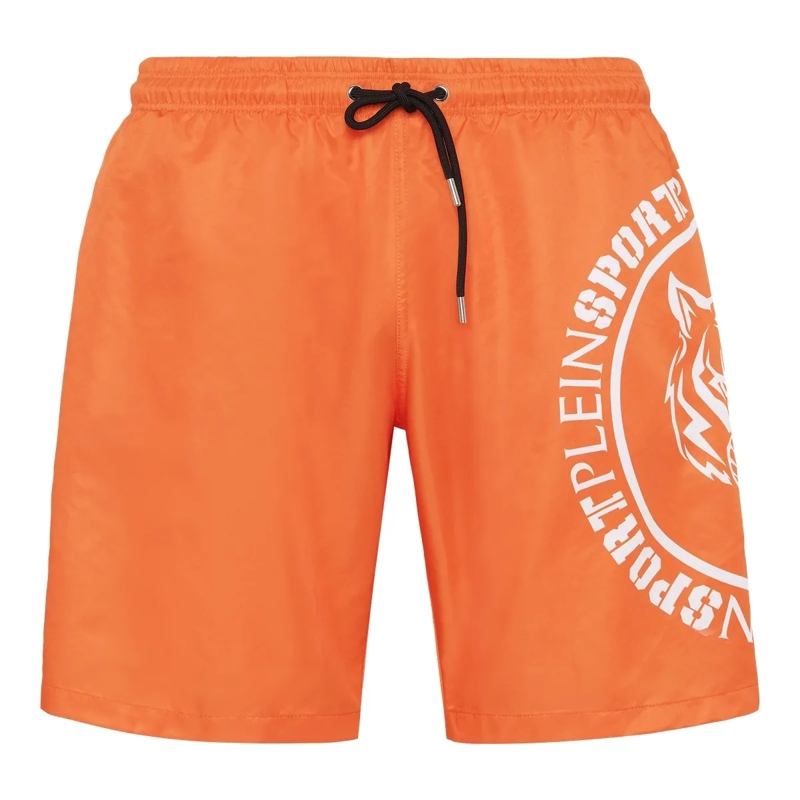 Plein Sport  Badehose Carbon Tiger orange