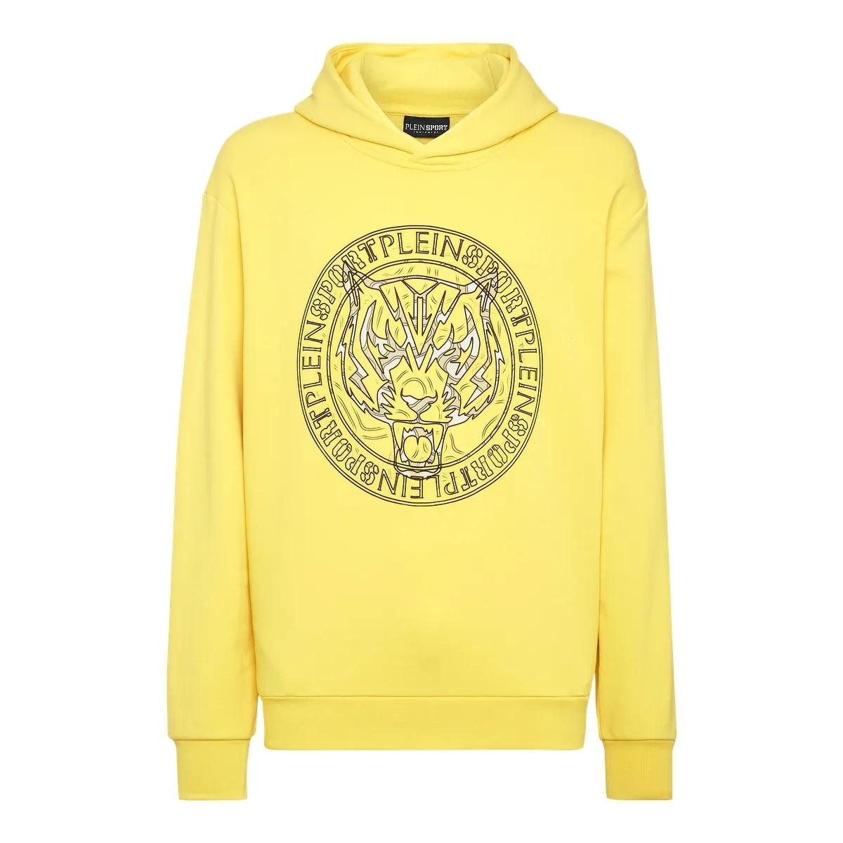 Thumbnail - Plein Sport - Hoodie Tiger - Größe S - gelb