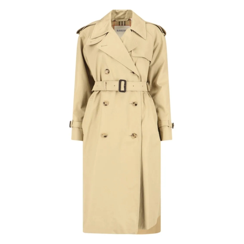 Burberry Bontjassen Castleford Trench Coat – Beige Neutrals