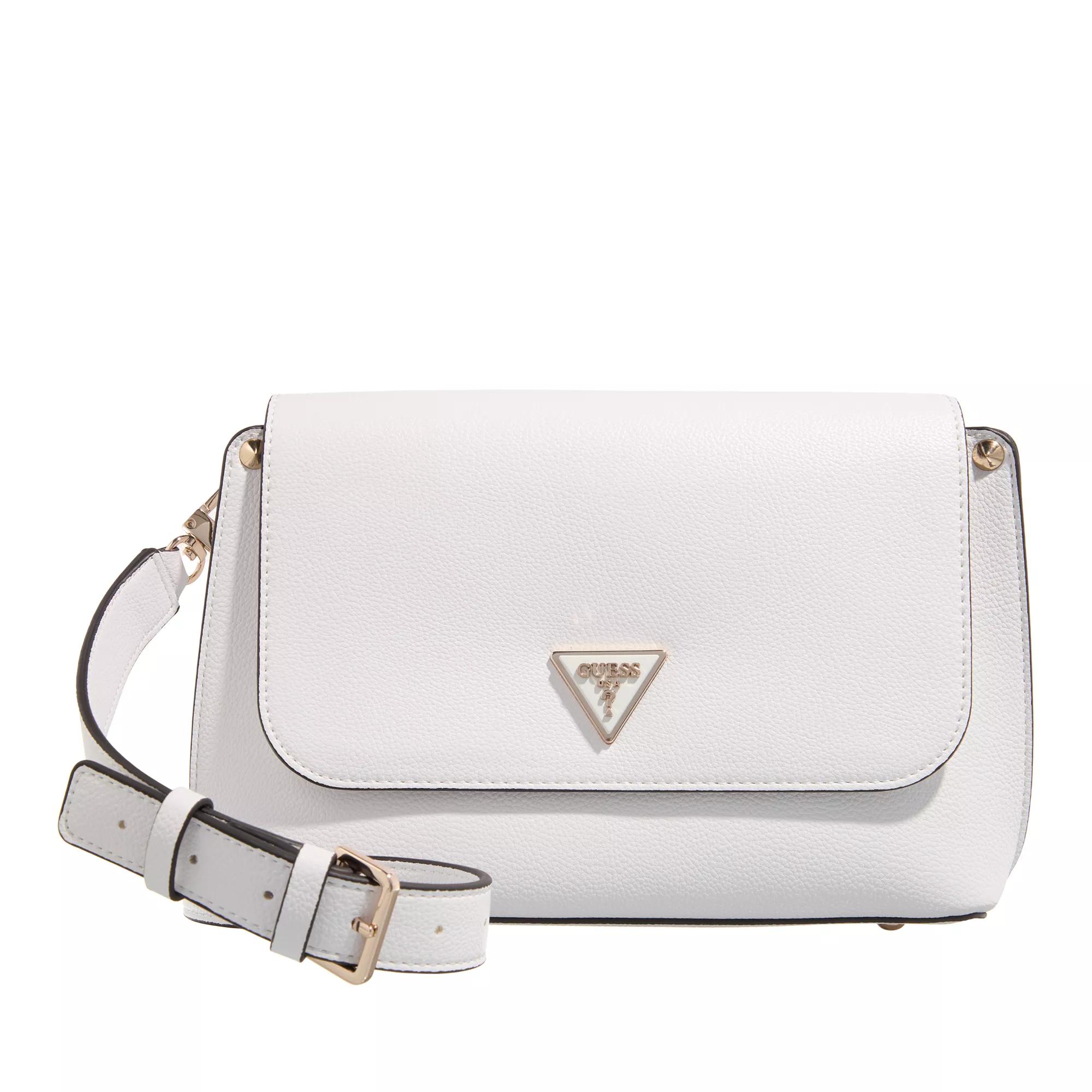 Guess Crossbody Bags - Meridian Flap Crossbody - Gr. unisize - in Weiß - für Damen