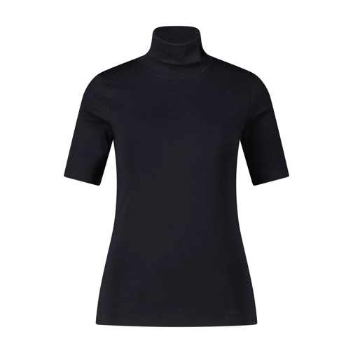 Marc Cain Rollkragen T-Shirt Dunkelblau Maglia a collo alto