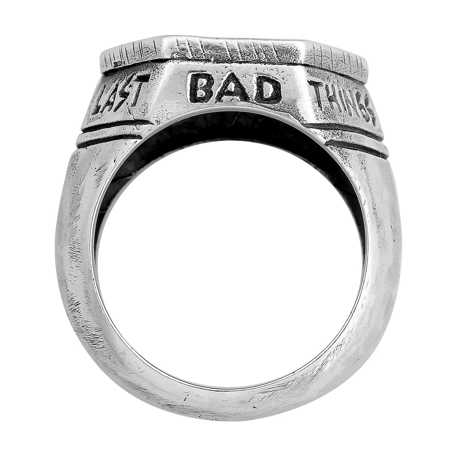 Thumbnail - Haze & Glory Ringe - Ring Siegelring - Knife 925 Silber - Gr. 66 MM - in Silber - für Damen