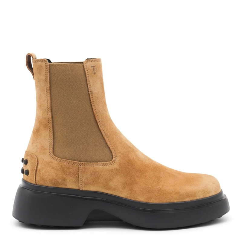 Tod's Stiefel Brown Leather Boots Brown