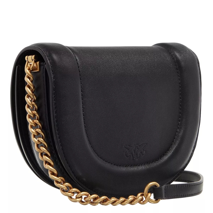 Round black hotsell crossbody bag