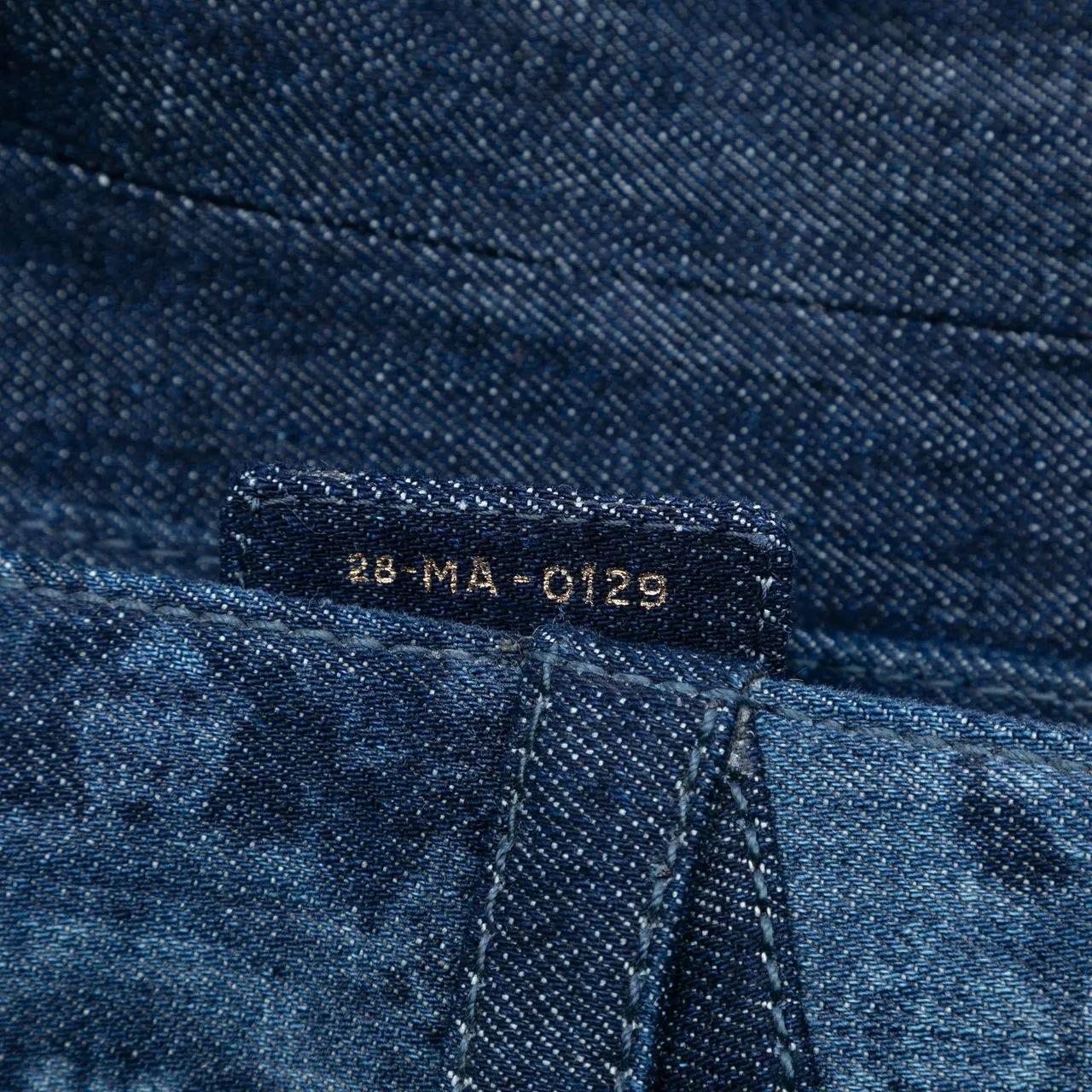 Thumbnail - Christian Dior Hobo Bags - Denim Tie Dye Saddle Bag - Gr. unisize - in Blau - für Damen