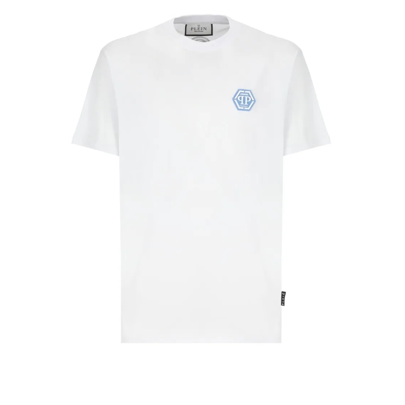Philipp Plein T-Shirt White Cotton T-Shirt weiss