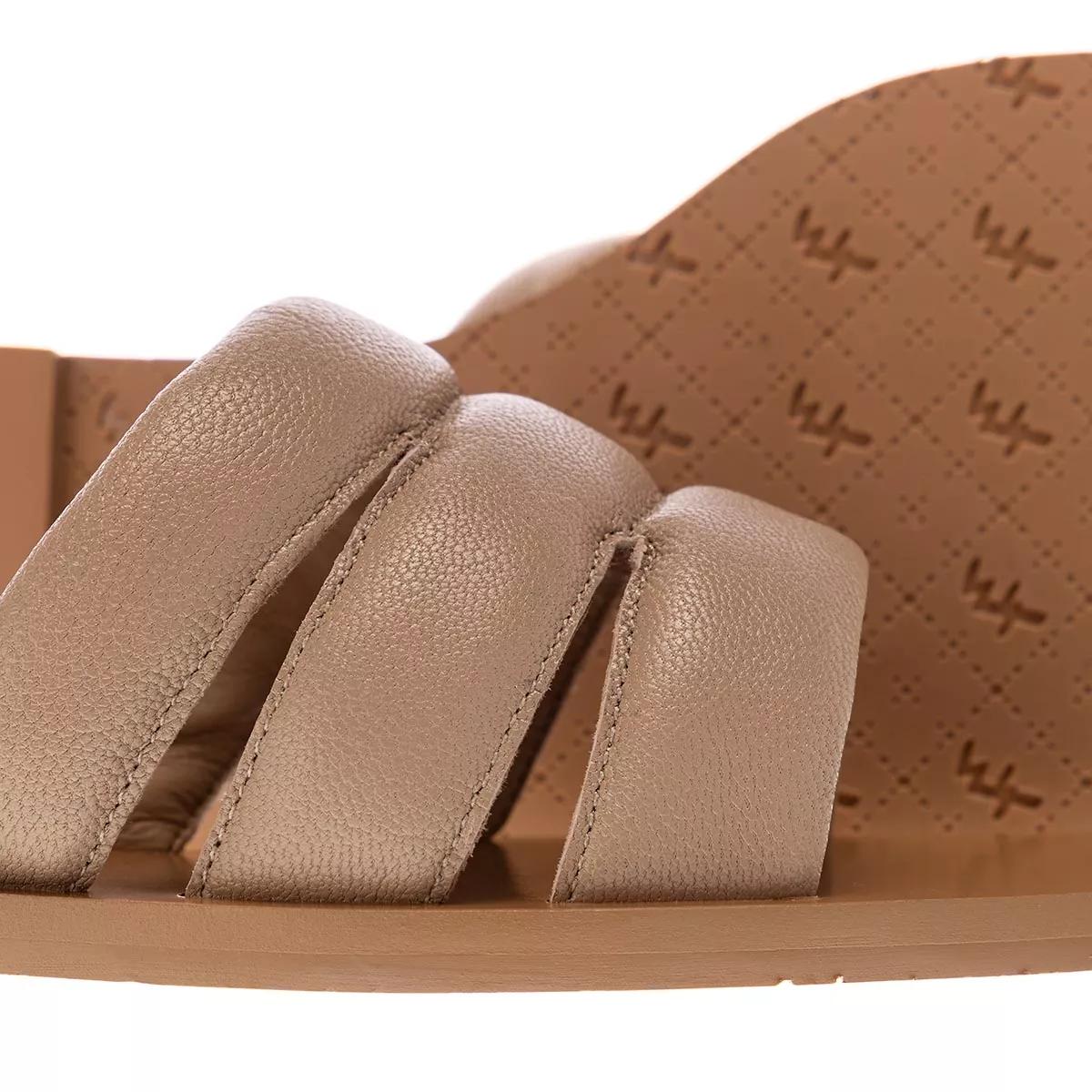 what for slippers & mules, fifi flats en beige - pour dames