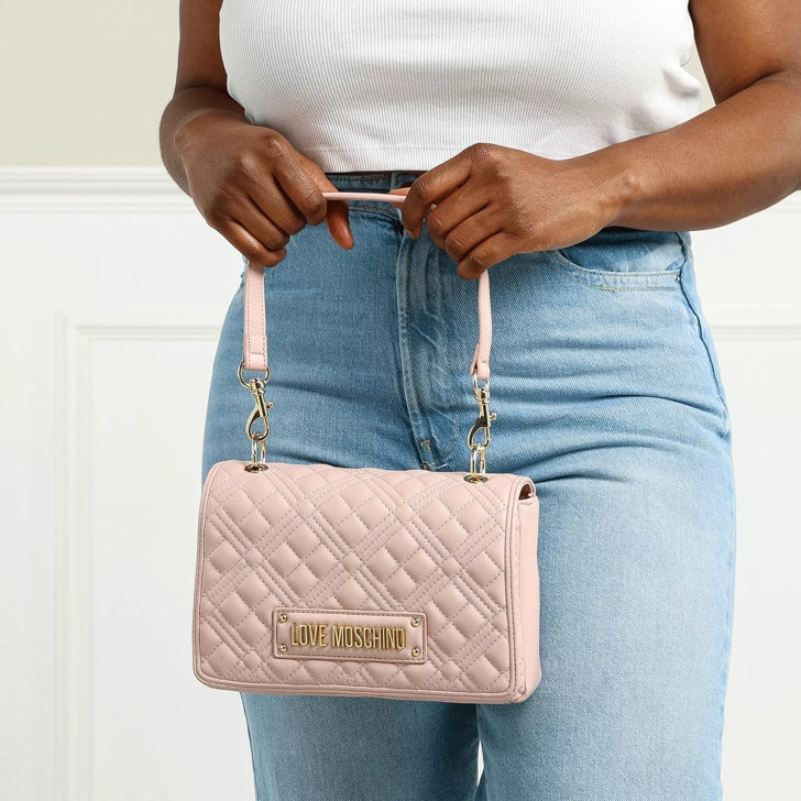 Love moschino quilted online bag