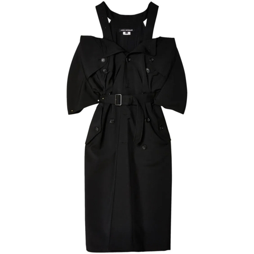 Junya Watanabe Mini-Kleider Wool Dress Black