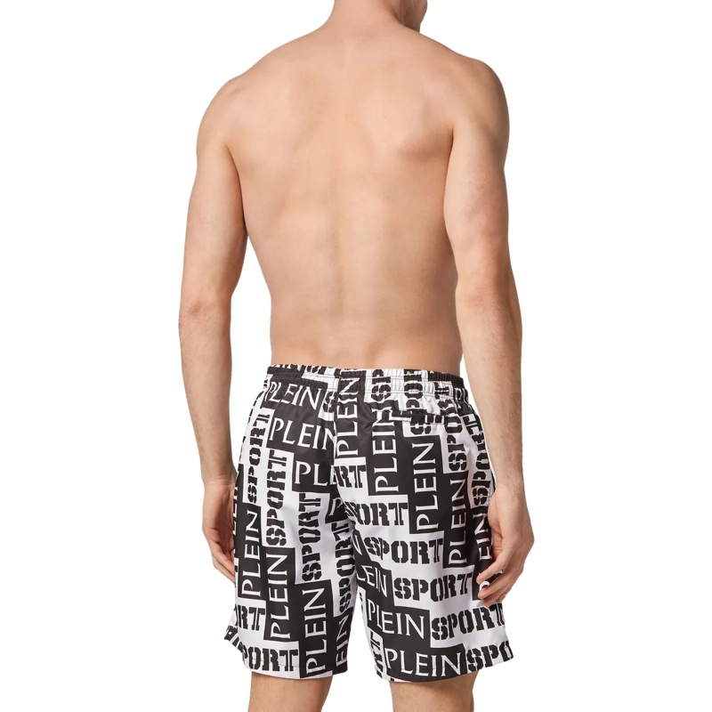 Plein Sport Shorts Badehose weiss(Image 2)
