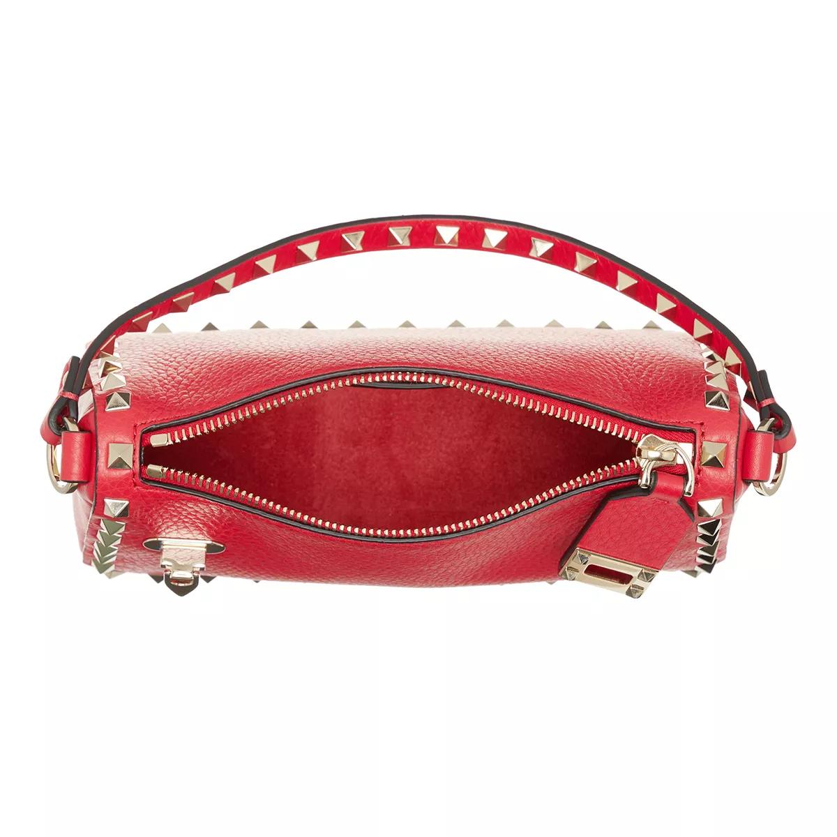 Valentino Garavani Crossbody bags Small Shoulder Bag Rockstud in rood