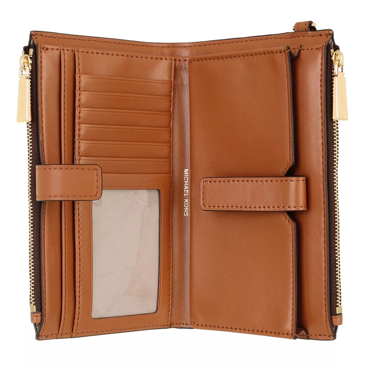 Double zipper wallet michael kors hot sale