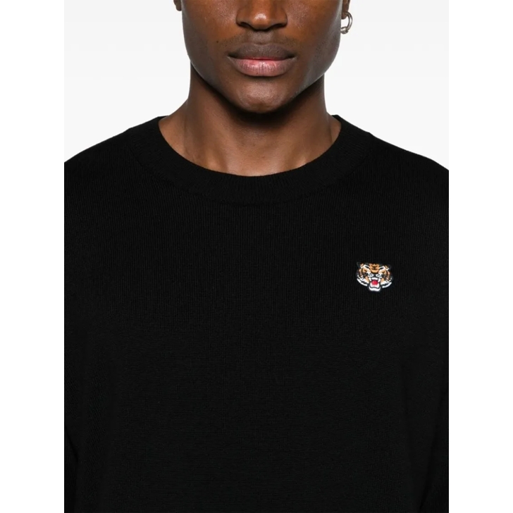 Kenzo Lucky Tiger Sweater Black Pullover