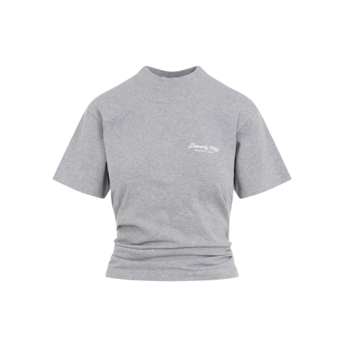 Balenciaga T-Shirts Knotted Small Fit T-Shirt Grey