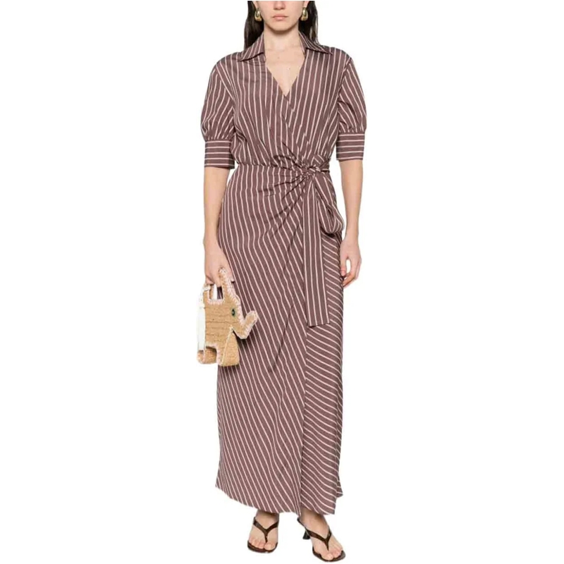 Pinko Robe longue Dresses Brown braun(Image 4)
