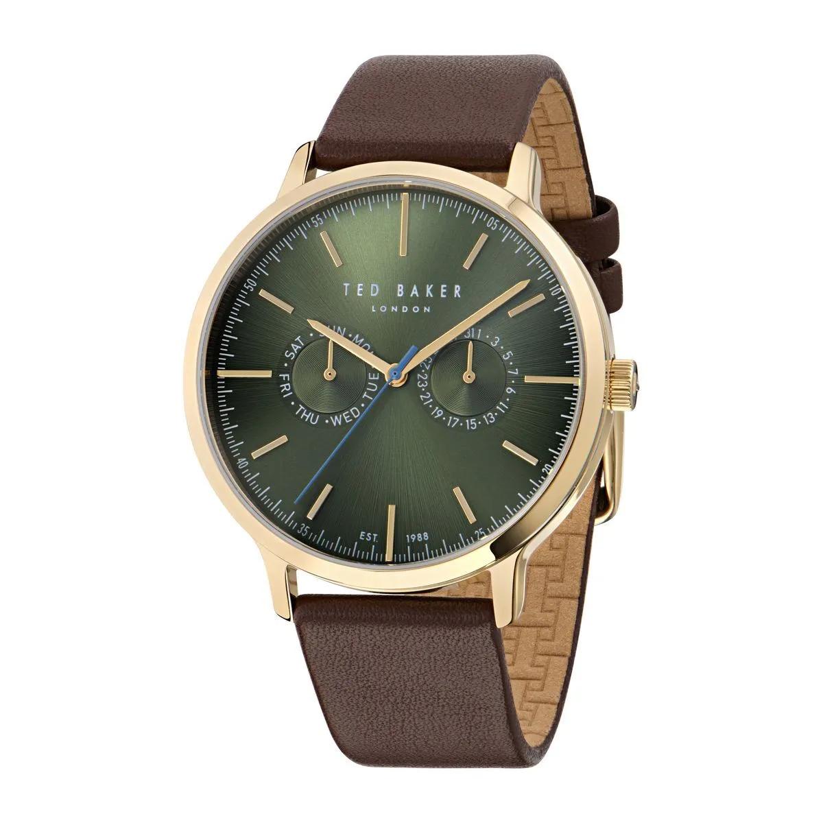 Ted Baker Uhren - Quarz-Chronographenuhr Haarvin - Gr. unisize - in Braun - für Herren