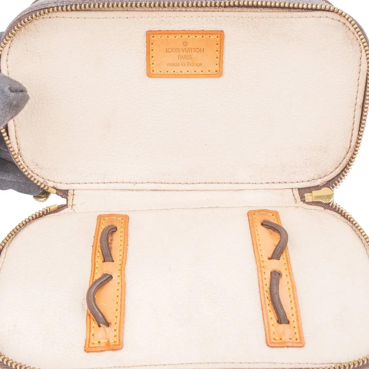 Thumbnail - Louis Vuitton Kosmetiktaschen - Louis Vuitton Canvas Monogram Trousse Blush PM - Gr. unisize - in Braun - für Damen