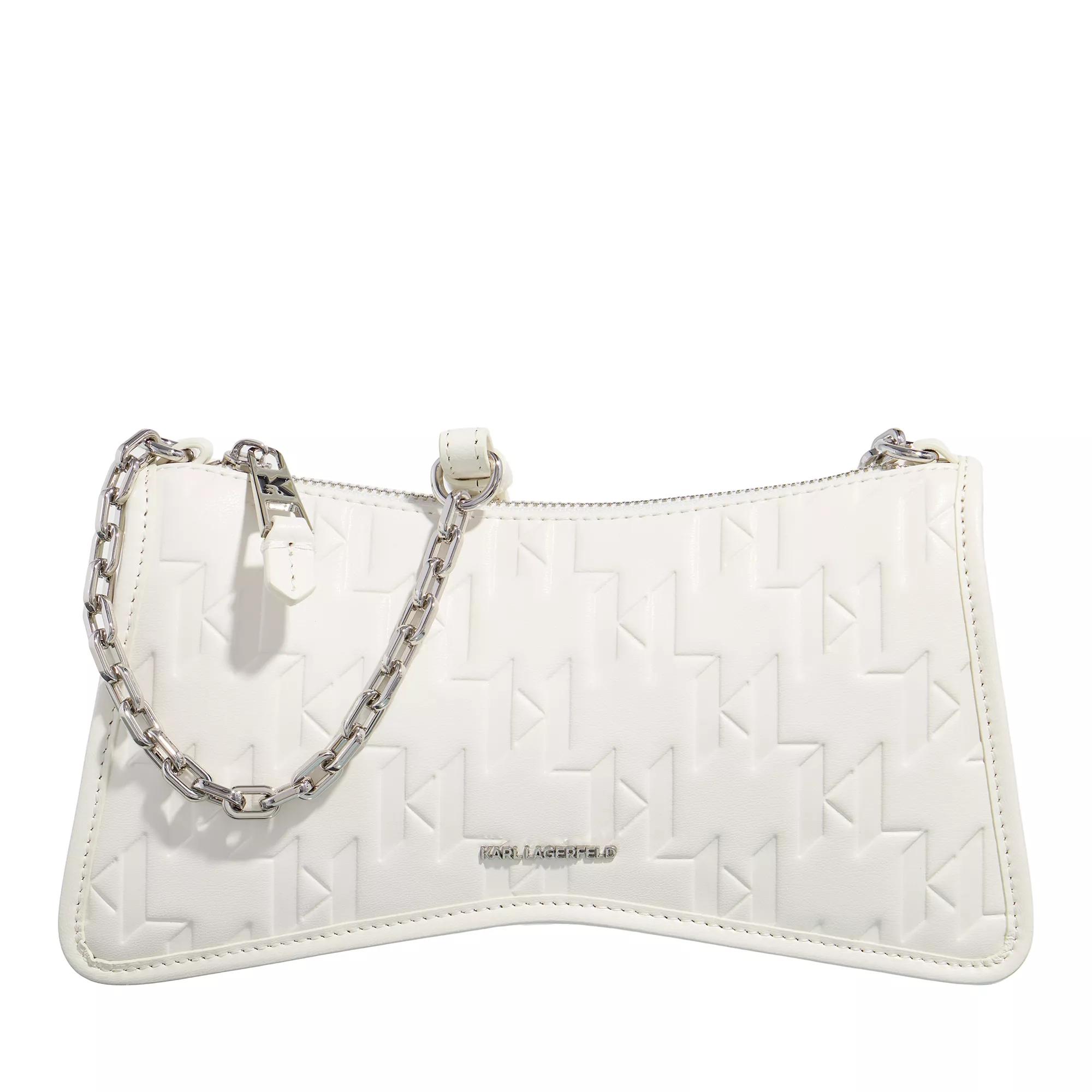 Karl Lagerfeld Crossbody Bags - K/Seven Element Cb Embossed - Gr. unisize - in Weiß - für Damen