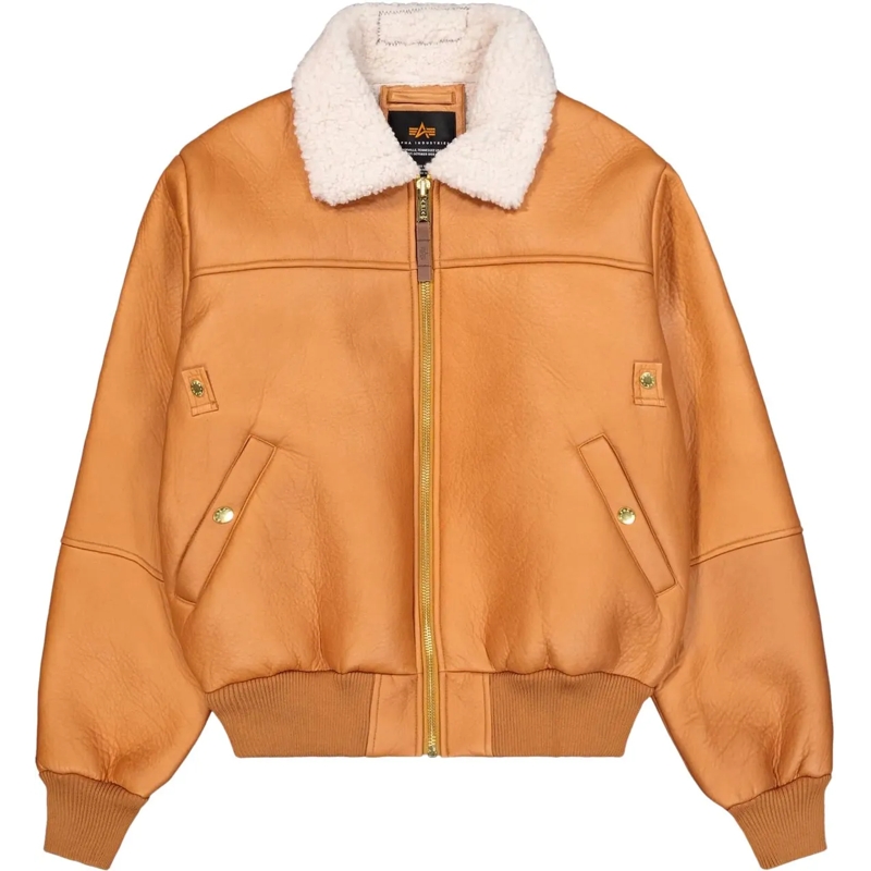Alpha Industries Doudoune Giacca B-15 Mod Camel mehrfarbig