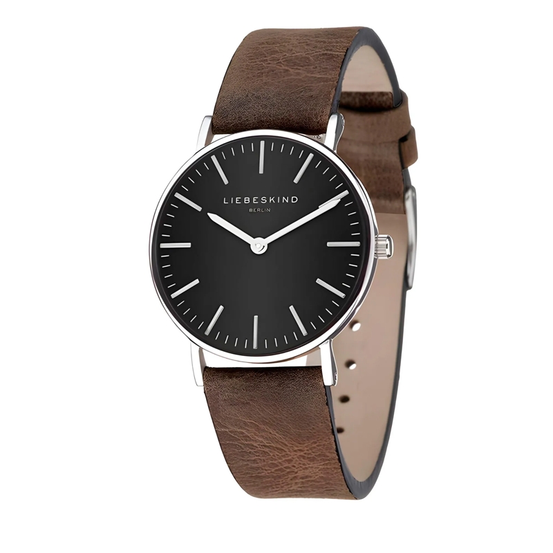 Liebeskind Berlin Quarzuhr Echtleder The Vintage Must-Have silber(Image 4)