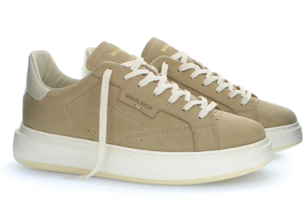 Woolrich Low-Top Sneaker - Sneakers Beige - Gr. 43 (EU) - in Beige - für Herren