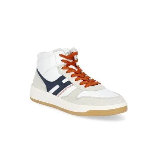 Hogan White Leather High Top Sneakers White högsko sneaker