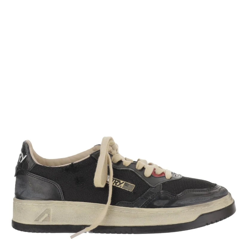 Autry International Lage-top sneaker Medalist Low Super Vintage Black