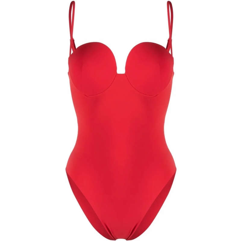 Magda Butrym  Swimsuit Red rot
