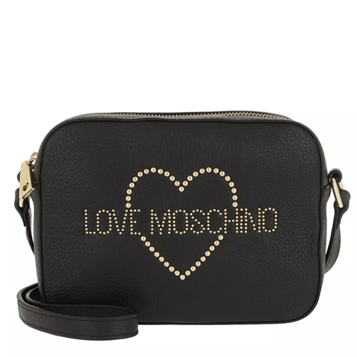 Love Moschino Logo Camera Bag Nero Kameraväska