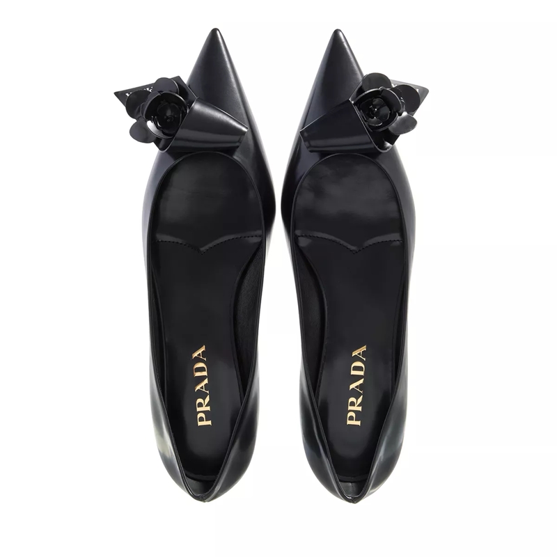 Prada Ballerinas Ballerine Spazzolato F0002 nero(Image 2)