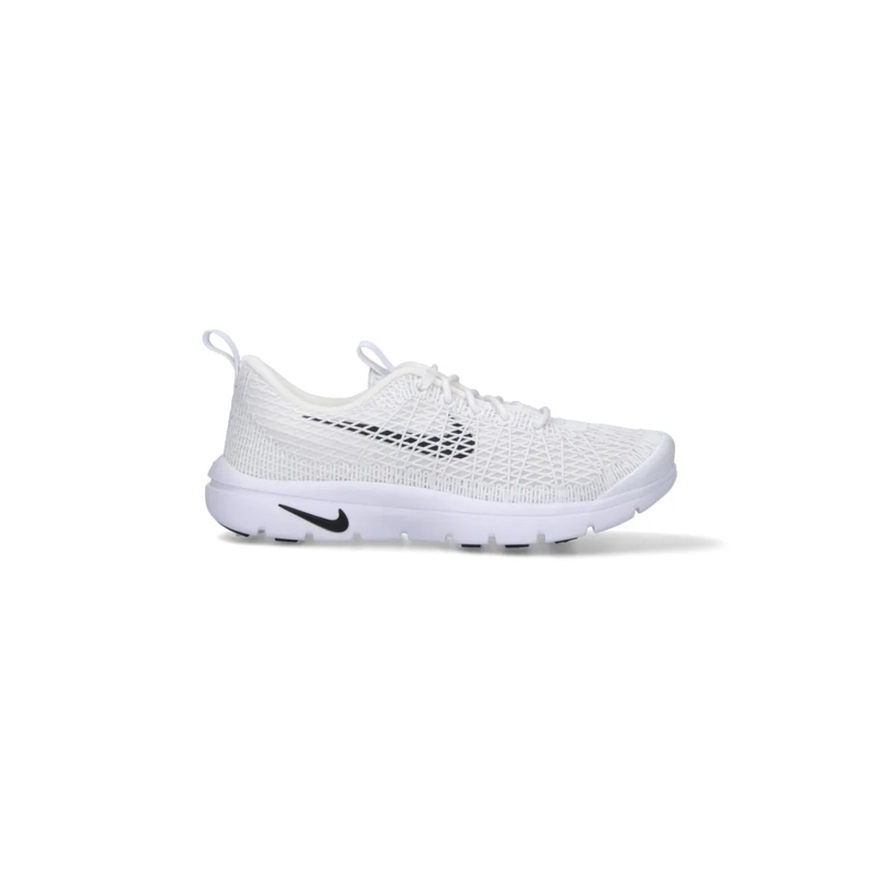 Comme des Garcons Low-Top-Sneaker Low-Profile White Sneakers With Subtle Textured Up White