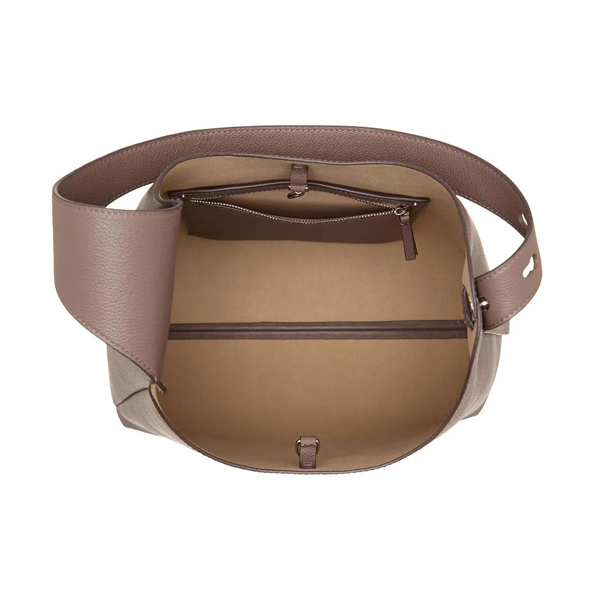 Thumbnail - Tory Burch Schultertaschen - Romy Hobo Bag - Gr. unisize - in Taupe - für Damen