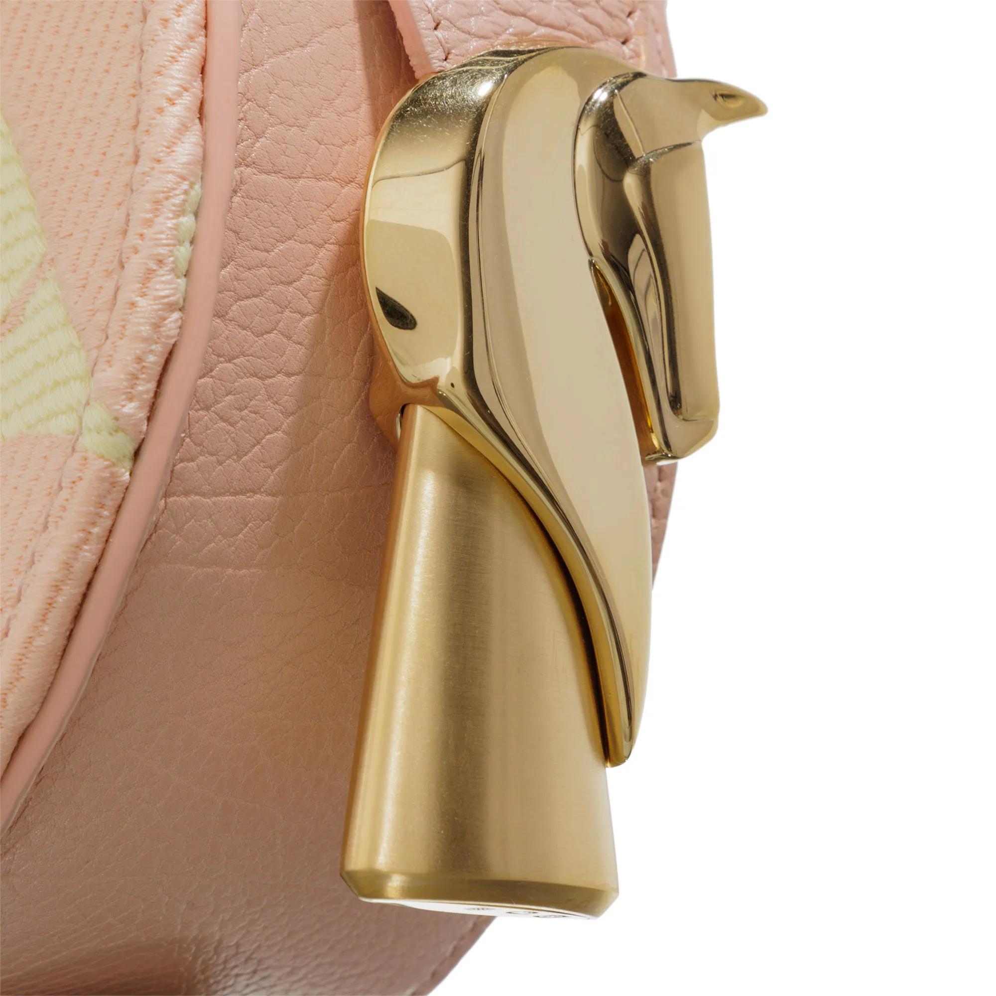 Burberry Crossbody bags Chess Saddle Bag in geel
