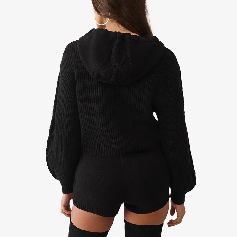 True Religion  Hoodie EMBROIDERY schwarz(Image 4)