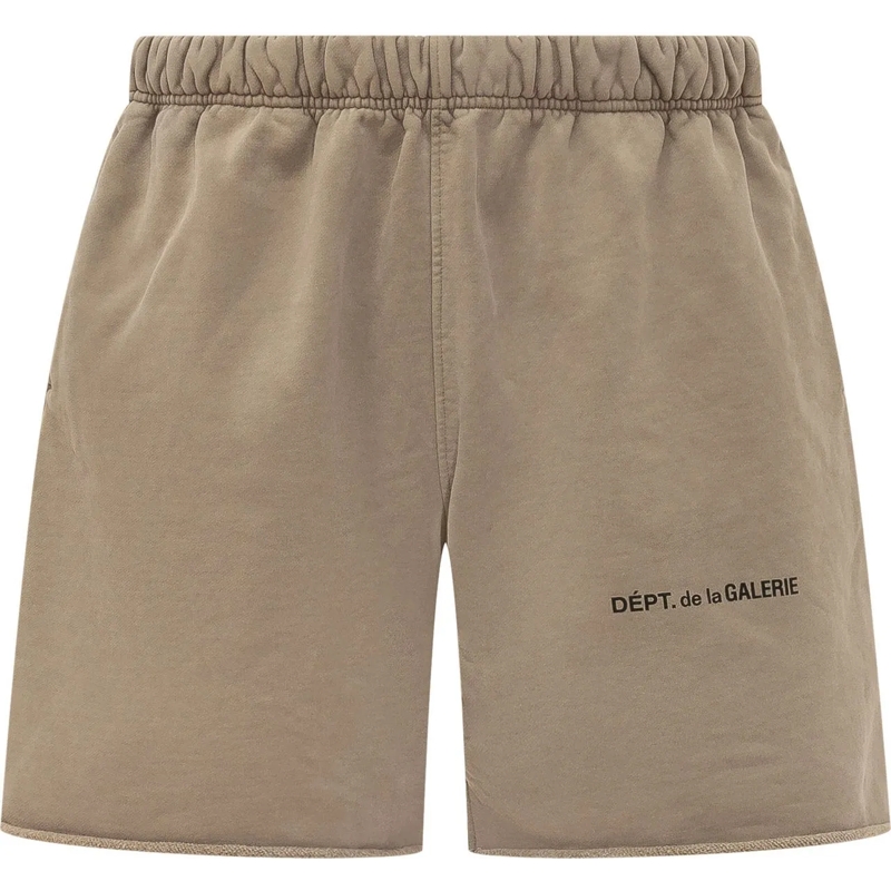 Gallery Dept. Shorts Bermuda con Logo beige