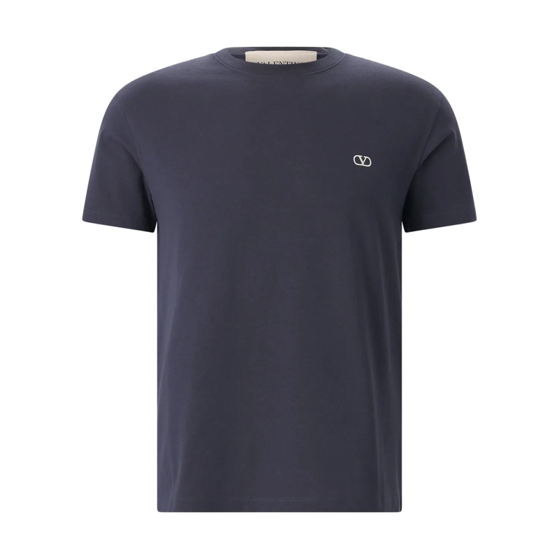 Valentino Garavani T-Shirt T-Shirt aus Baumwolle dunkelblau