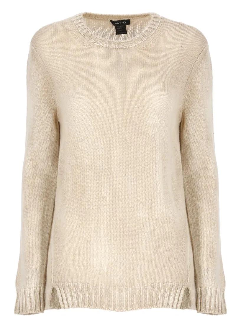 CALIBAN - Cashmere Sweater - Größe M - beige